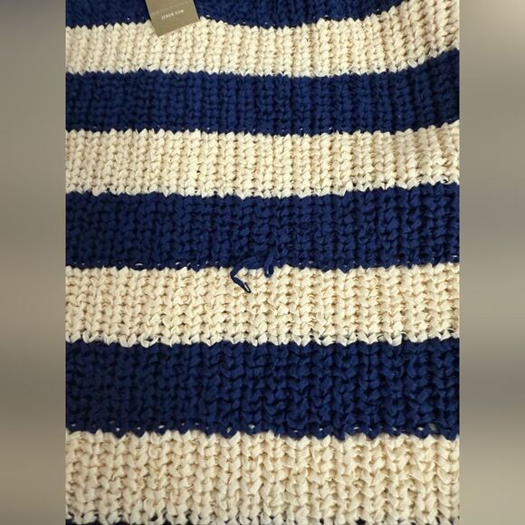 J.Crew Montauk pullover sweater in stripe NWT Size M - Picture 9 of 11